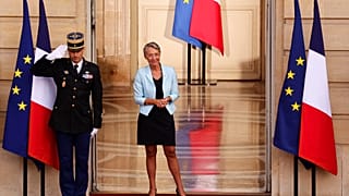 Elisabeth Borne à Matignon (16 mai 2022)
