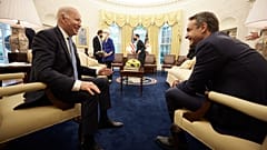 Joe Biden, Κυριάκος Μητσοτάκης
