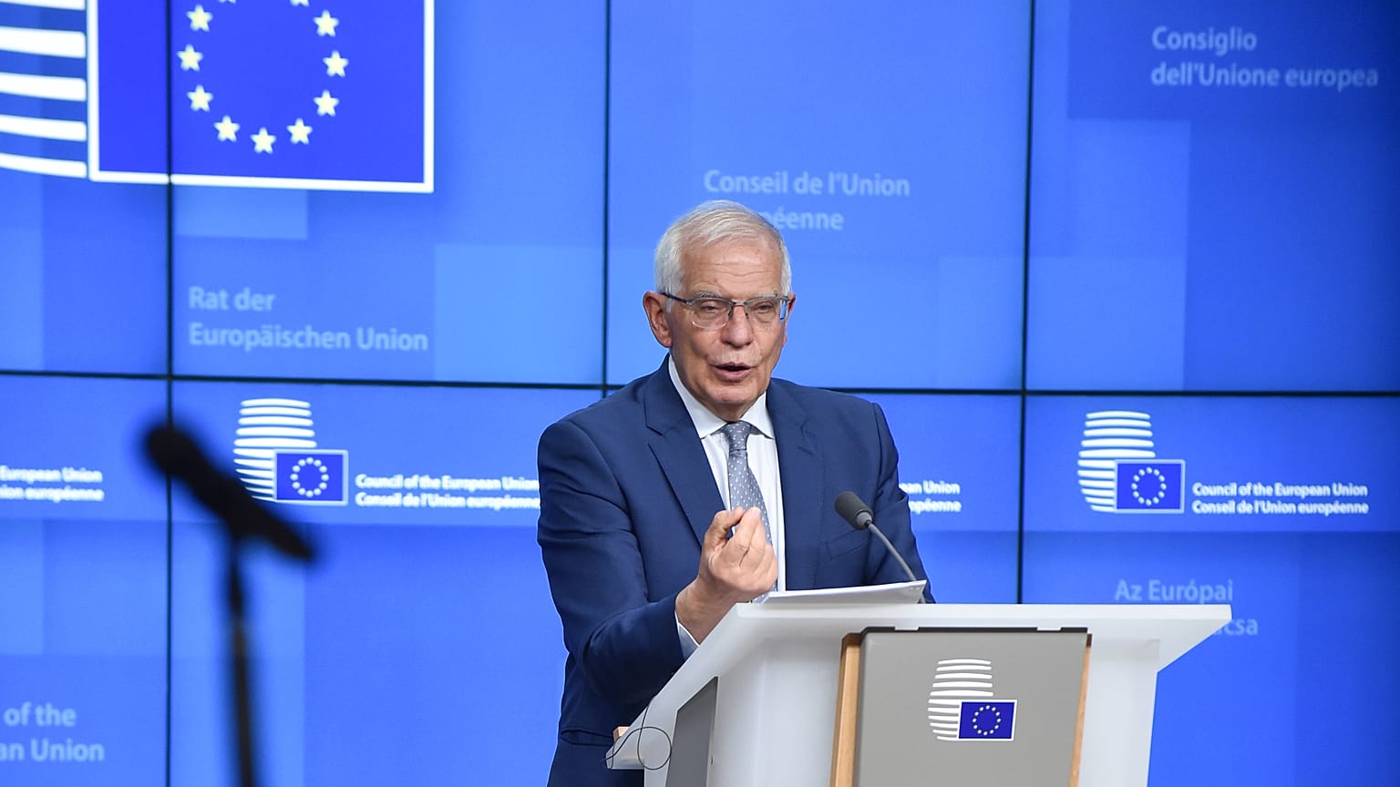 Le chef de la diplomatie européenne Josep Borrell