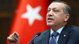 Turkey's Prime Minister Recep Tayyip Erdogan.