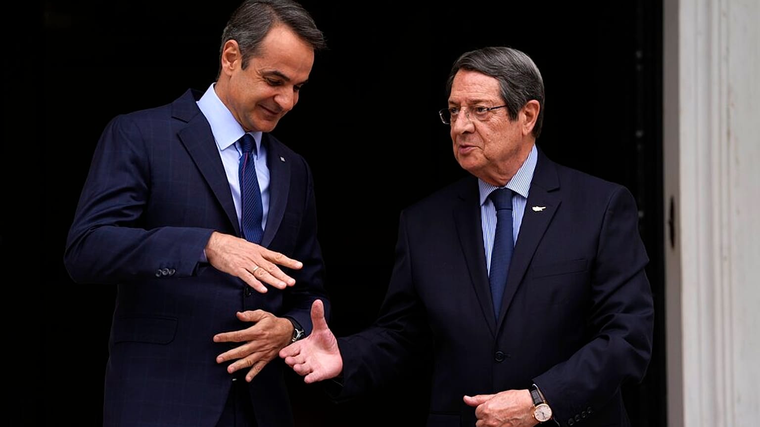 Κυριάκος Μητσοτάκης, Νίκος Αναστασιάδης