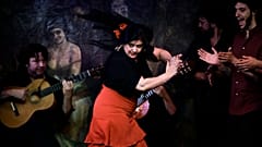 Madrid's most talented flamenco artists take to the street as part of the city's flamenco festival 