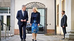İsveç'te resmi ziyarette bulunan Finlandiya Cumhurbaşkanı Sauli Niinistö İsveç Başbakanı Magdalena Andersson ile ortak basın toplantısı düzenledi