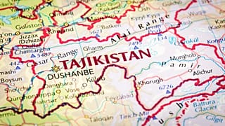 نقشه تاجیکستان