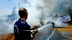 Viehzüchter protestieren in Nikosia