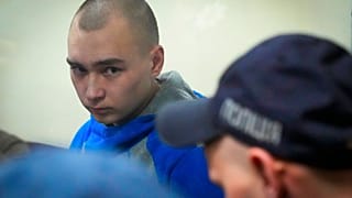 El joven sargento ruso, Vadim Shyshimarin.