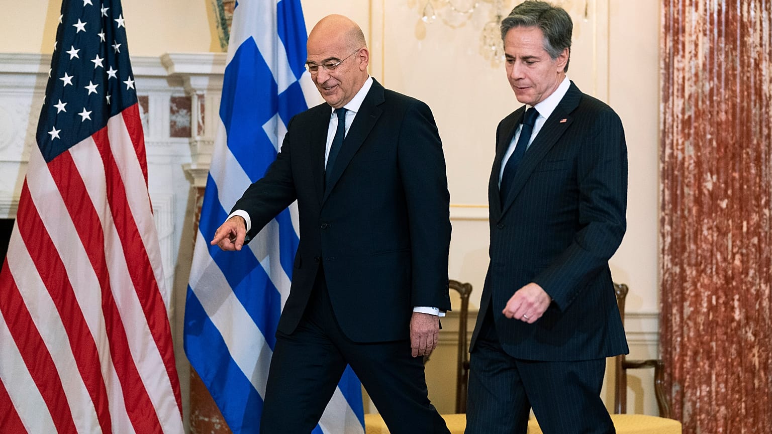 Νίκος Δένδιας και Άντονι Μπλίνκεν