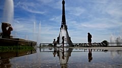 Heiße Temperaturen in Frankreich
