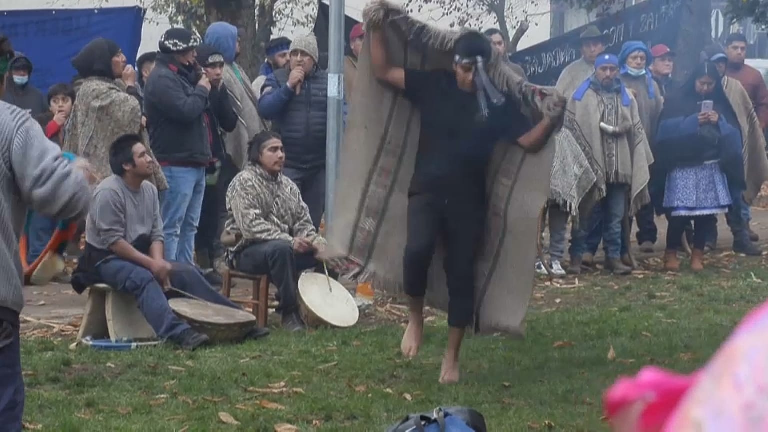 Los mapuches apoyan a varios presos que consideran condenados por motivos políticos