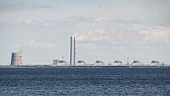 Archives : la centrale nucléaire de Zaporijjia, le 27 mars 2022