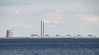 Archives : la centrale nucléaire de Zaporijjia, le 27 mars 2022