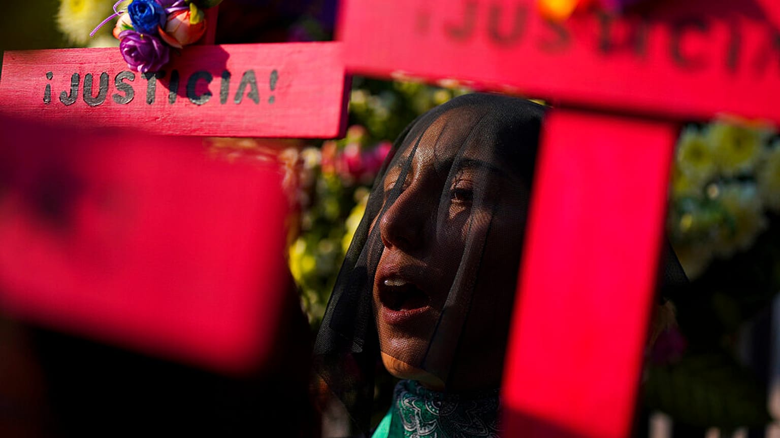 Des manifestantes mexicaines se mobilisent contre les féminicides à Mexico City