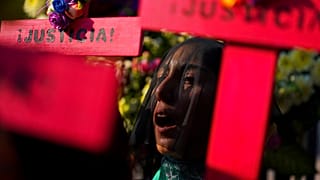 Des manifestantes mexicaines se mobilisent contre les féminicides à Mexico City