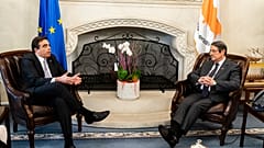 ΦΩΤΟΓΡΑΦΙΑ ΑΠΟ ΤΗΝ ΤΕΛΕΥΤΑΙΑ ΕΠΙΣΚΕΨΗ ΤΟΥ ΑΝΤΙΠΡΟΕΔΡΟΥ ΤΗΣ ΚΟΜΙΣΙΟΝ ΣΤΟ ΠΡΟΕΔΡΙΚΟ ΜΕΓΑΡΟ ΤΗΣ ΚΥΠΡΟΥ