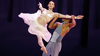 Olga Smirnova performs in the"Casse-Noisette et Compagnie" (Nutcracker and Company) by French choreographer Jean-Christophe Maillot on December 28, 2015 in Monaco