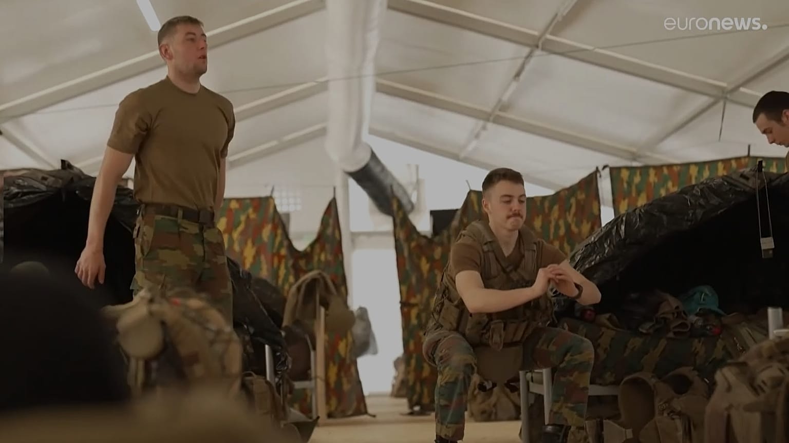 NATO-katonák egy bázison