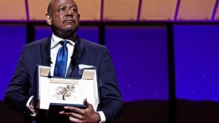 Forest Whitaker treading the red carpet at Cannes