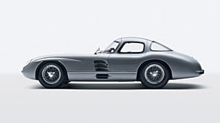 Coupé Mercedes-Benz 300 SLR Uhlenhaut, photographié le 30 mars 2022