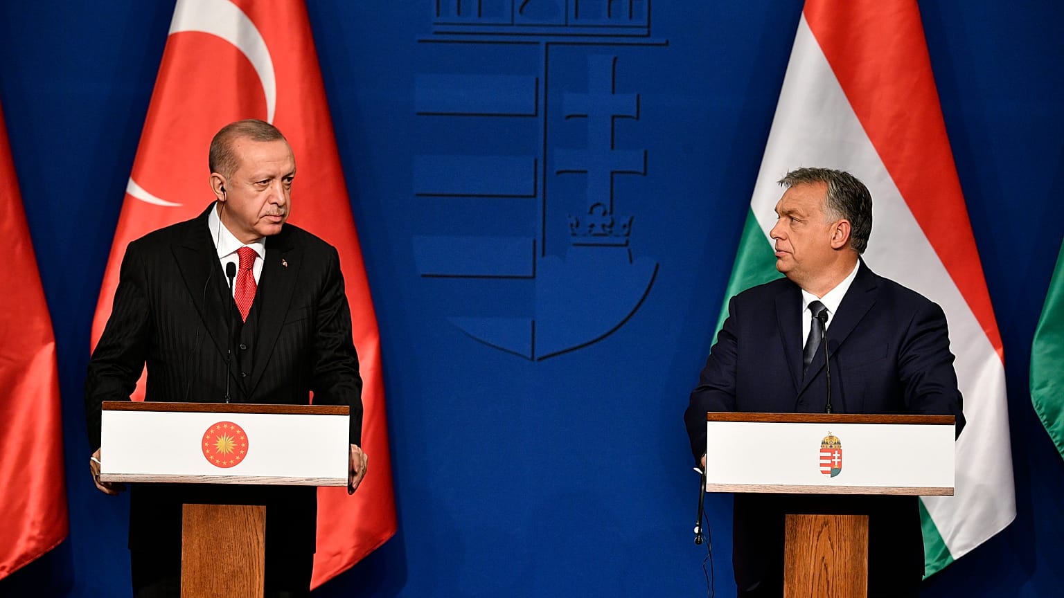 Turquia e Hungria são países vistos como aliados do presidente russo Vladimir Putin