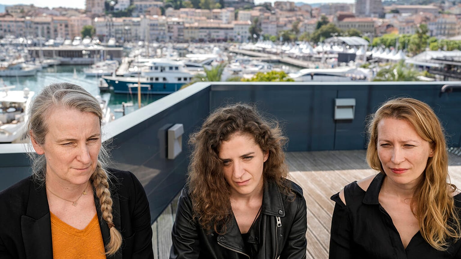 Nadia Turincev, Hanna Bilobrova y Dounia Sichov