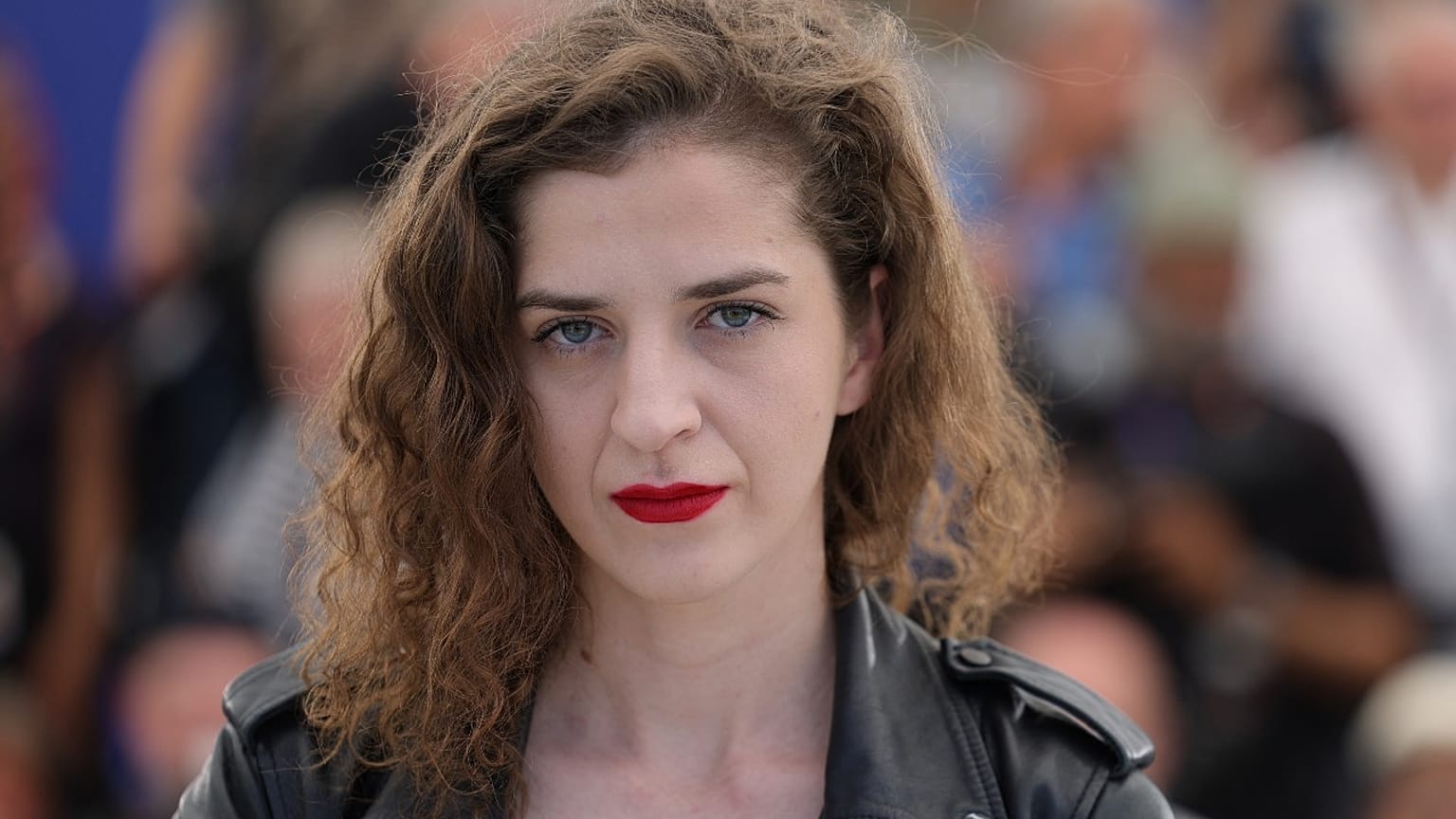 Die litauische Regisseurin Hanna Bilobrova auf dem Filmfestival von Cannes, 20.05.2022