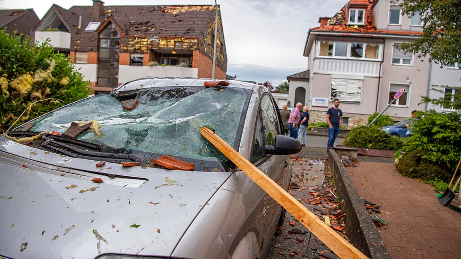 Un tornado azota el oeste de Alemania