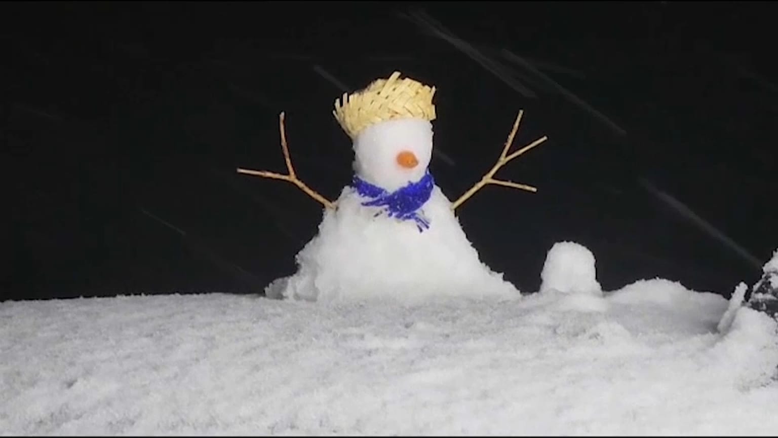 Neve no sul do Brasil