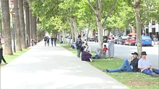 A hőmérséklet több tartományban is eléri a 45 °C-ot Marokkóban.