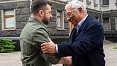 Costa zu Besuch bei Zelenskyj in Kiew