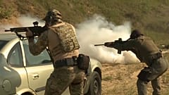 Belarusian volunteers in training