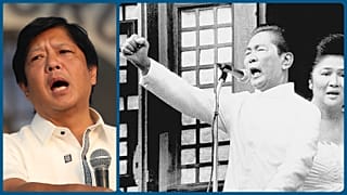 Bongbong és szülei: Ferdinand és Imelda Marcos