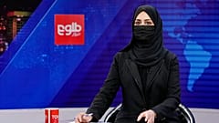 afghanische Nachrichtensprecherin