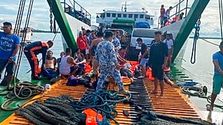 Incendie sur un ferry aux Philippines