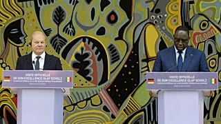 Scholz mit dem senegalesischen Präsidenten Macky Sall, 22.05.2022