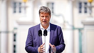 Robert Habcek német alkancellár, gazdasági miniszter egy korábbi fotón
