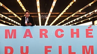 Cartaz do "Mercado do Filme" em Cannes (imagem de arquivo)