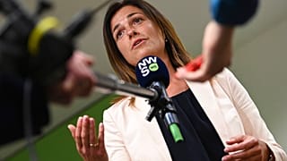 Varga Judit igazságügyi miniszter Brüsszelben