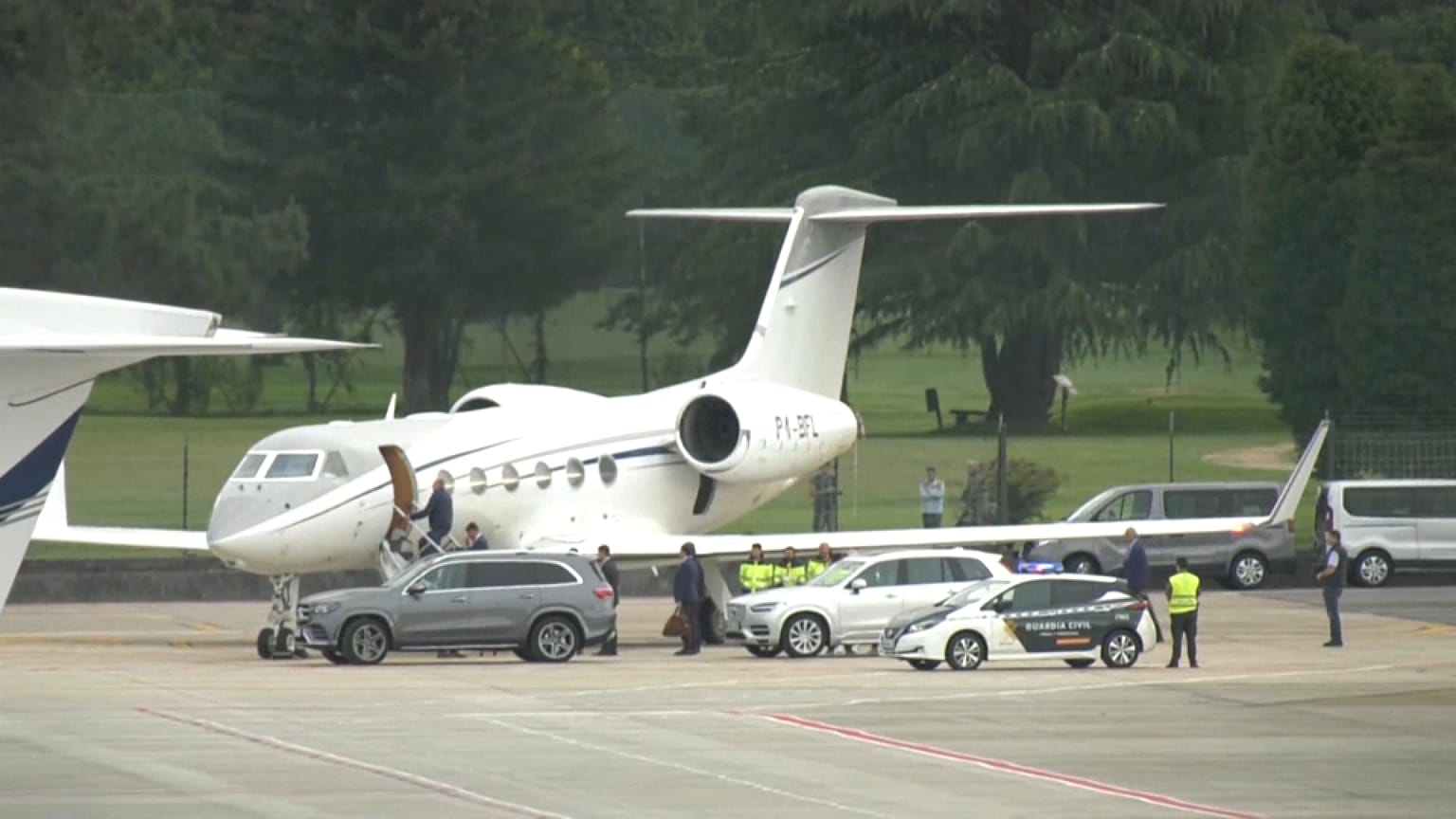 Juan Carlos I volvió a Abu Dabi en el mismo avión privado en el que llegó