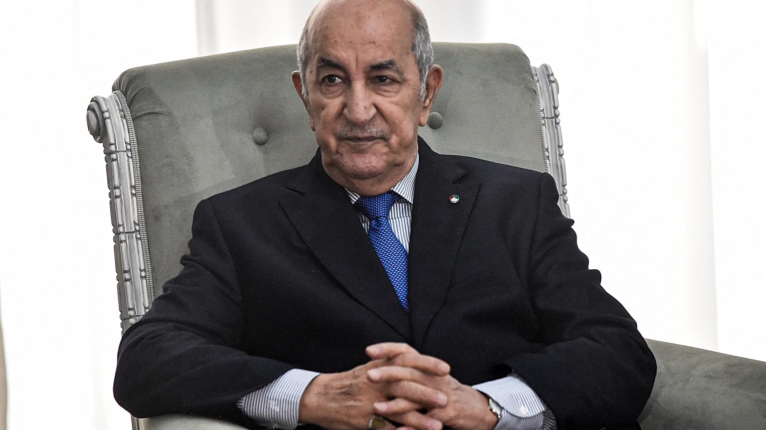  الرئيس الجزائري عبد المجيد.