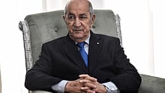  الرئيس الجزائري عبد المجيد.
