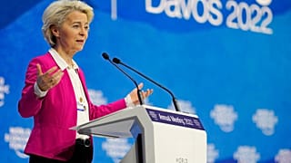 Ursula von der Leyen Davosban