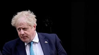 British Prime Minister Boris Johnson leaves 10 Downing Street to attend the weekly Prime Minister's Questions at the Houses of Parliament, in London, 9 March 2022.