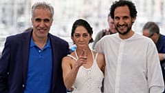 Der Regisseur Ali Abbasi und seine Hauptdarsteller bei der Pressevorstellung in Cannes