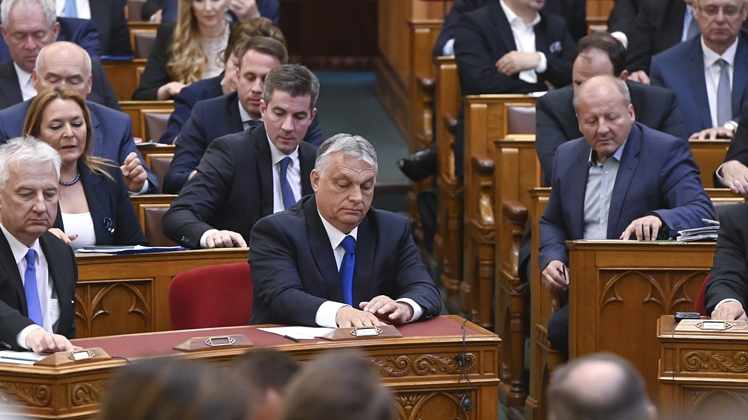 A miniszterelnök az Országgyűlés plenáris ülésén 