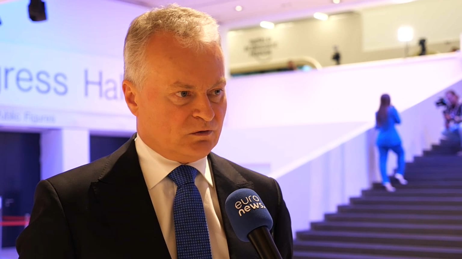 Der litauische Präsident Gitanas Nauseda 