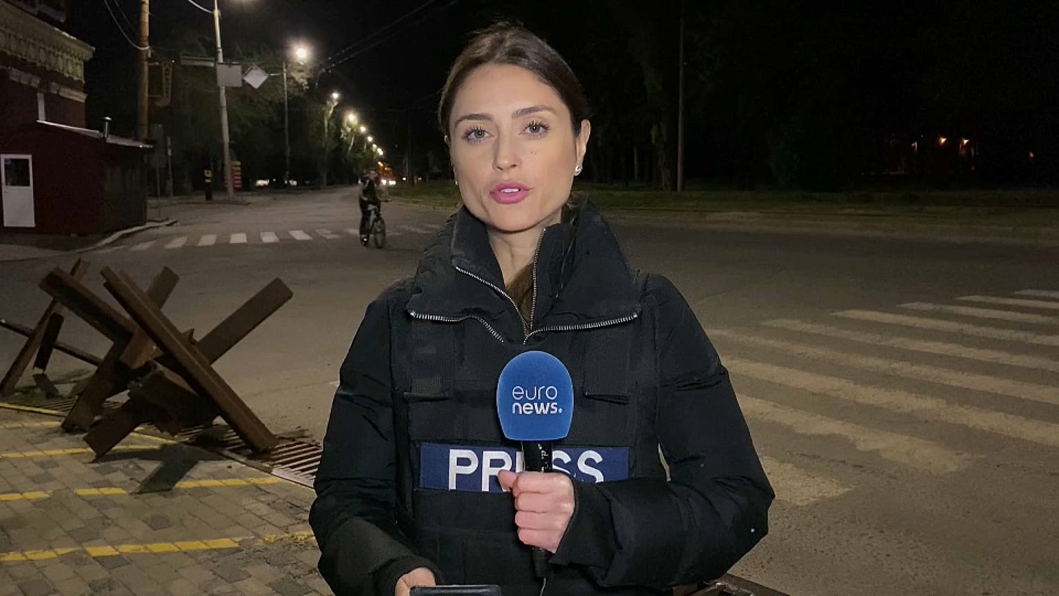 Anelise Borges, Euronews, en Dnipro, Ucrania, 24/5/2022
