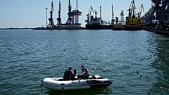 Работы по разминированию мариупольского порта
