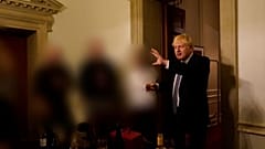 13 November 2020; a gathering in No 10 Downing Street on the departure of a special adviser