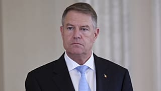Klaus Iohannis román államfő egy korábbi képen (illusztráció)