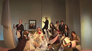 Ouka Leele reinterpretando Las Meninas